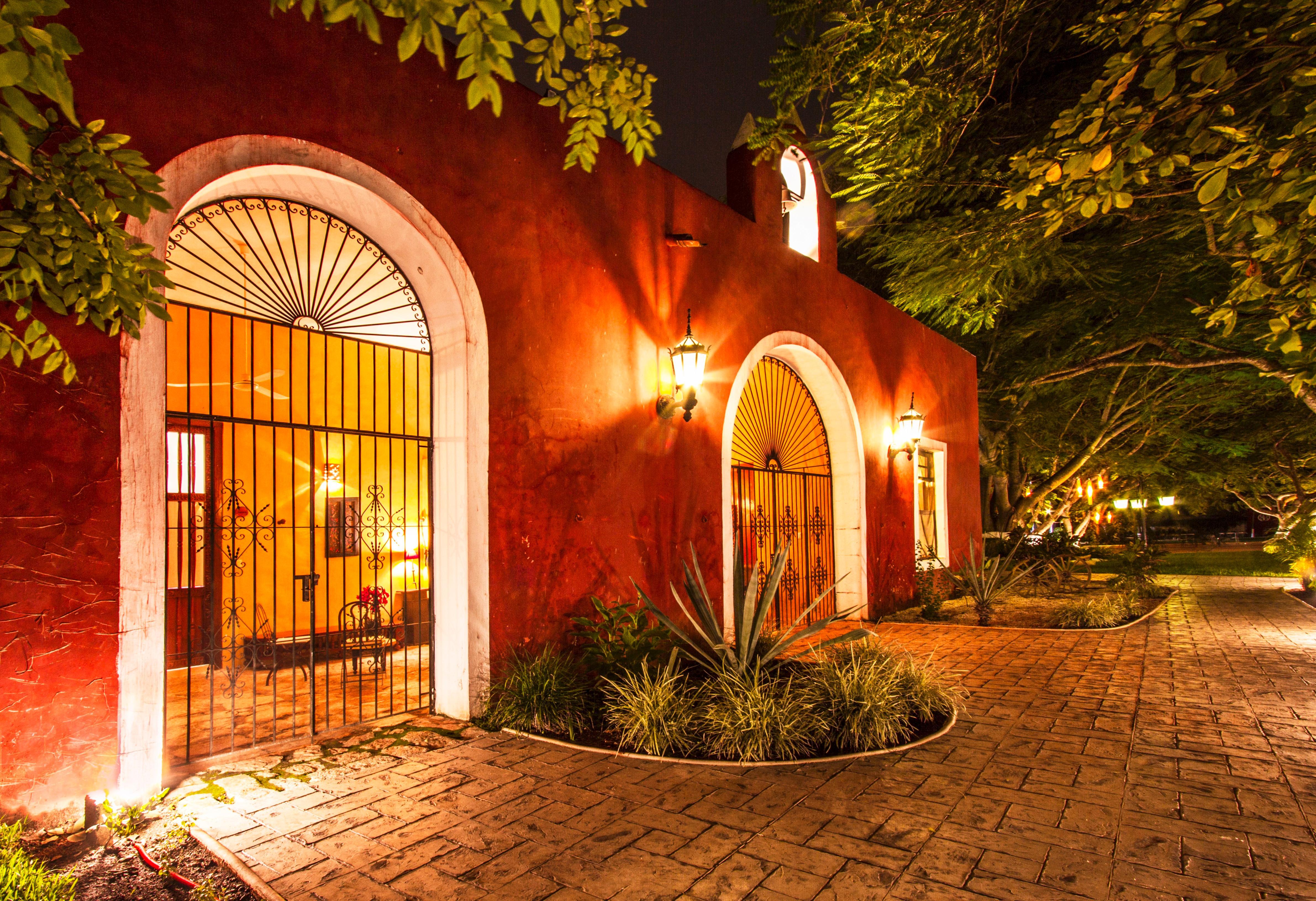 Hacienda Santa Cruz Merida Bagian luar foto