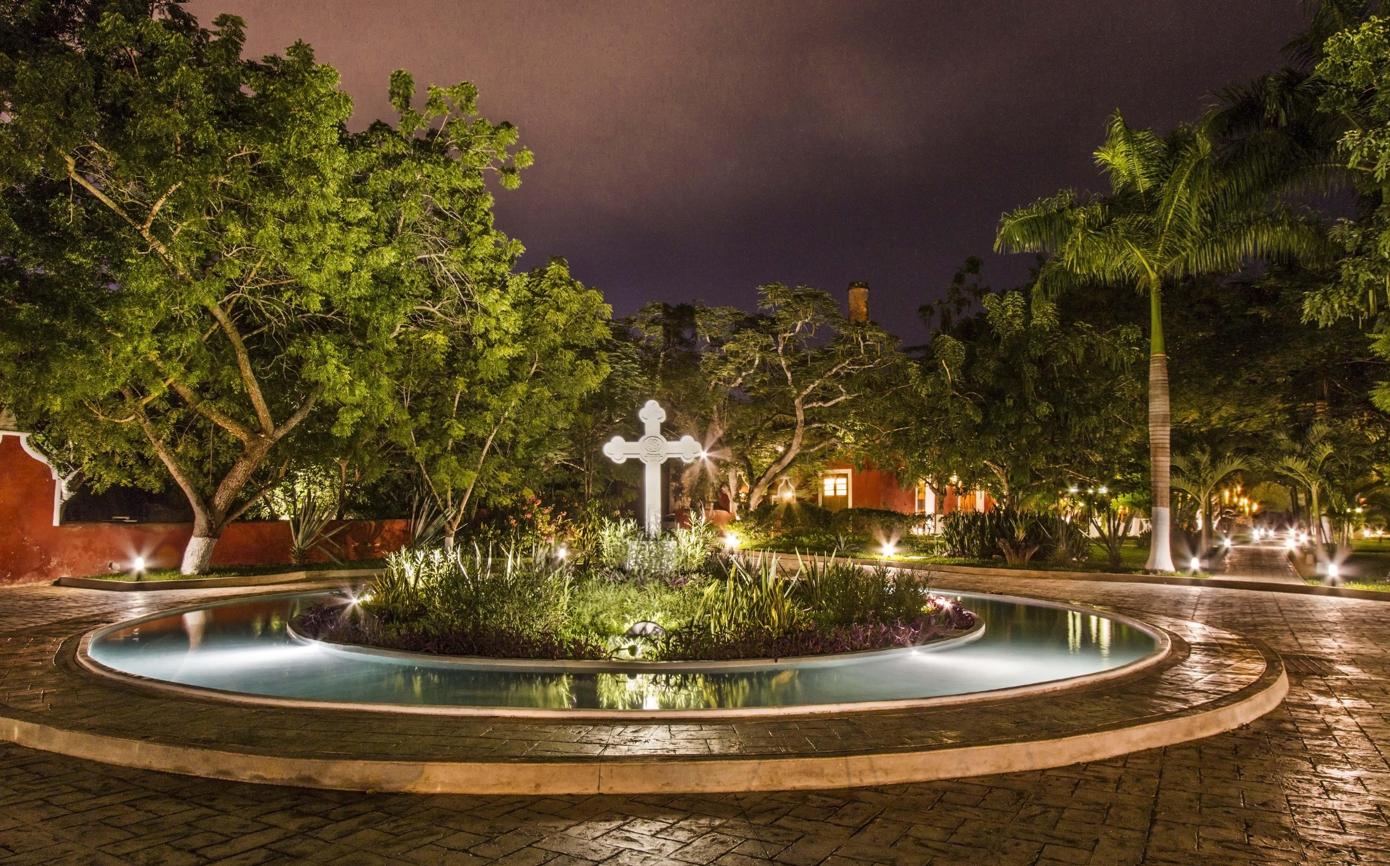 Hacienda Santa Cruz Merida Bagian luar foto