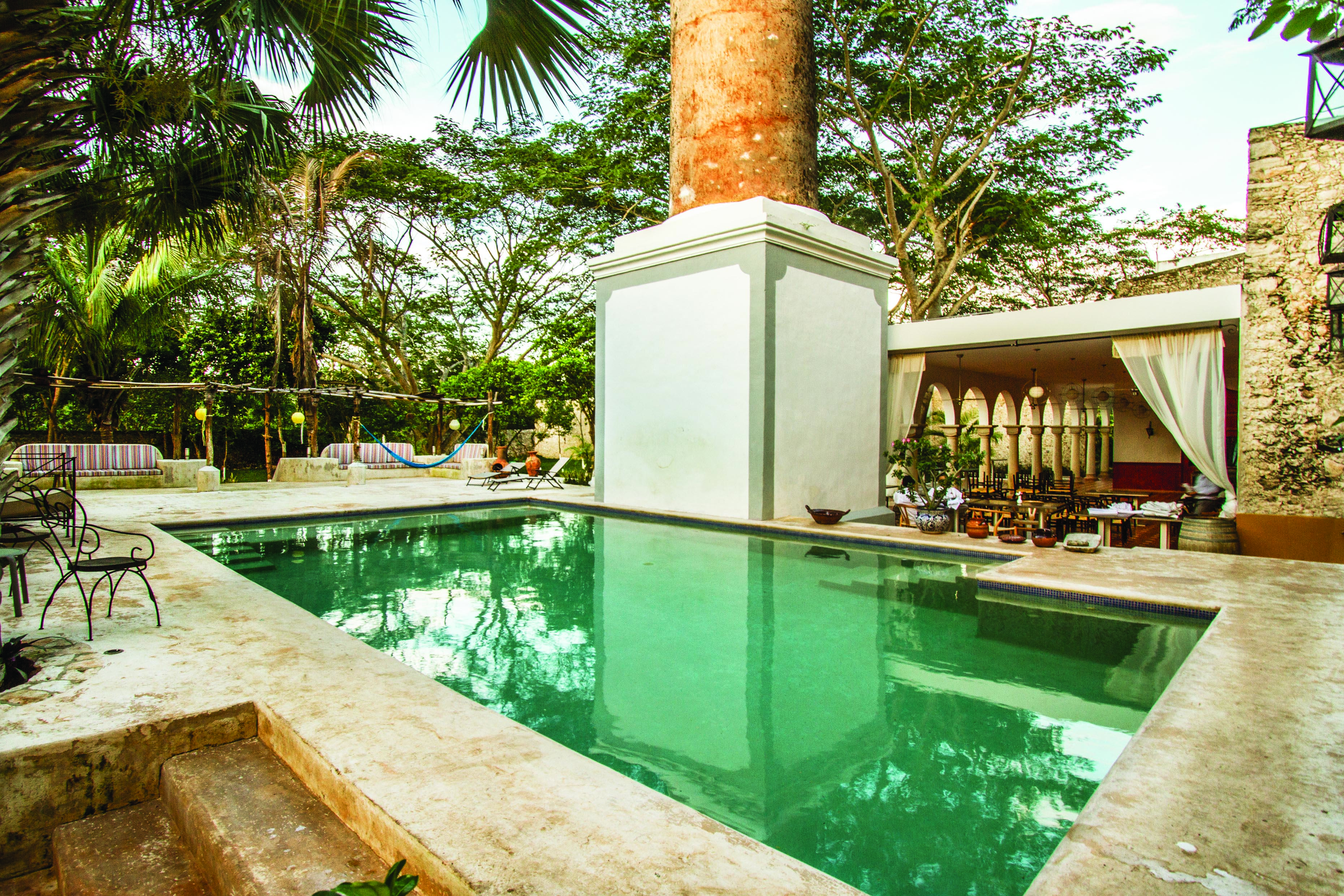 Hacienda Santa Cruz Merida Bagian luar foto