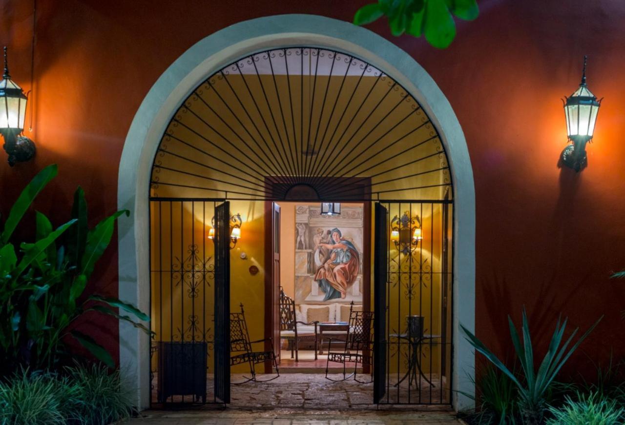 Hacienda Santa Cruz Merida Bagian luar foto
