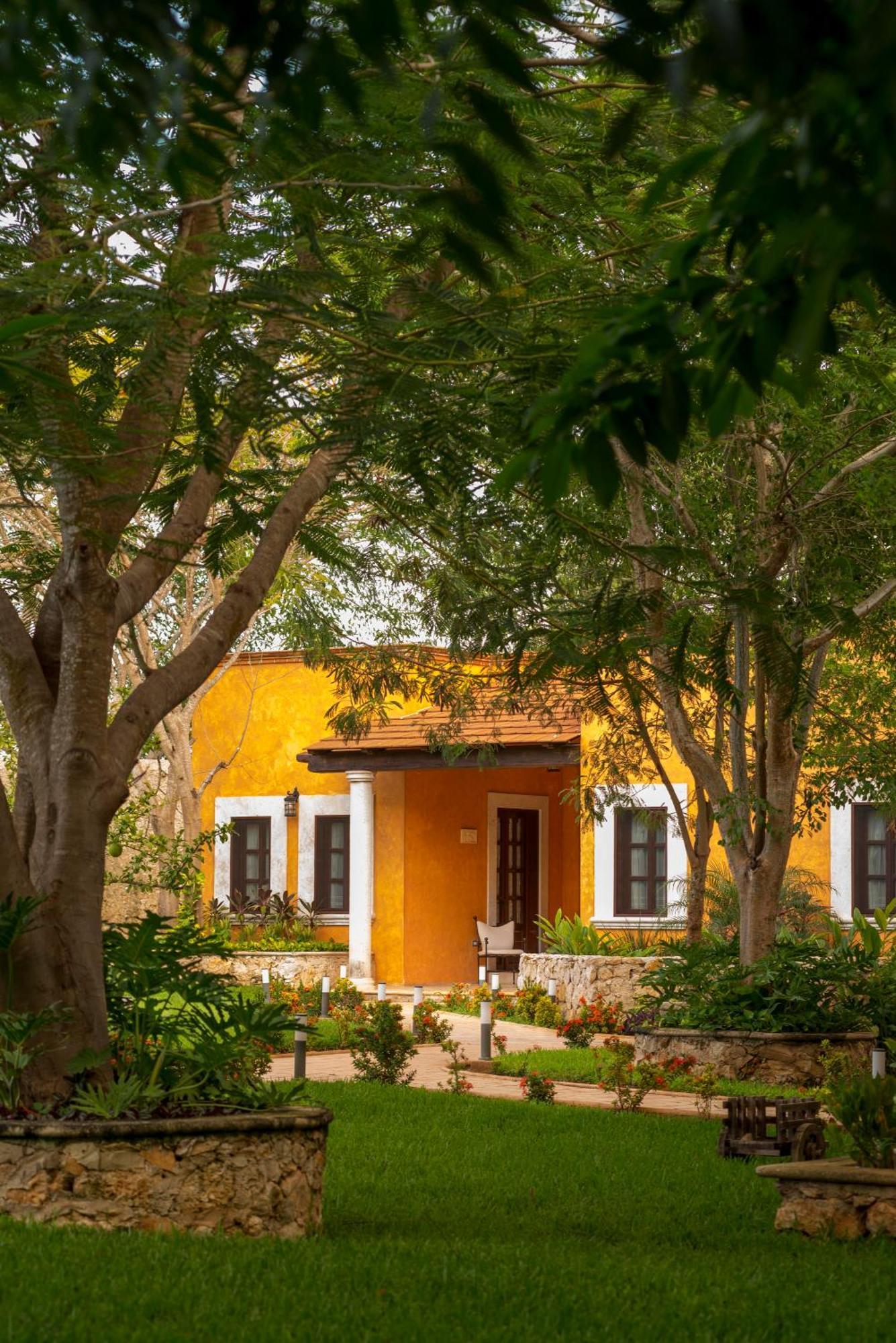 Hacienda Santa Cruz Merida Bagian luar foto