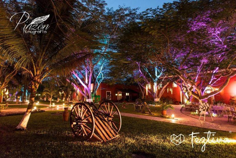 Hacienda Santa Cruz Merida Bagian luar foto