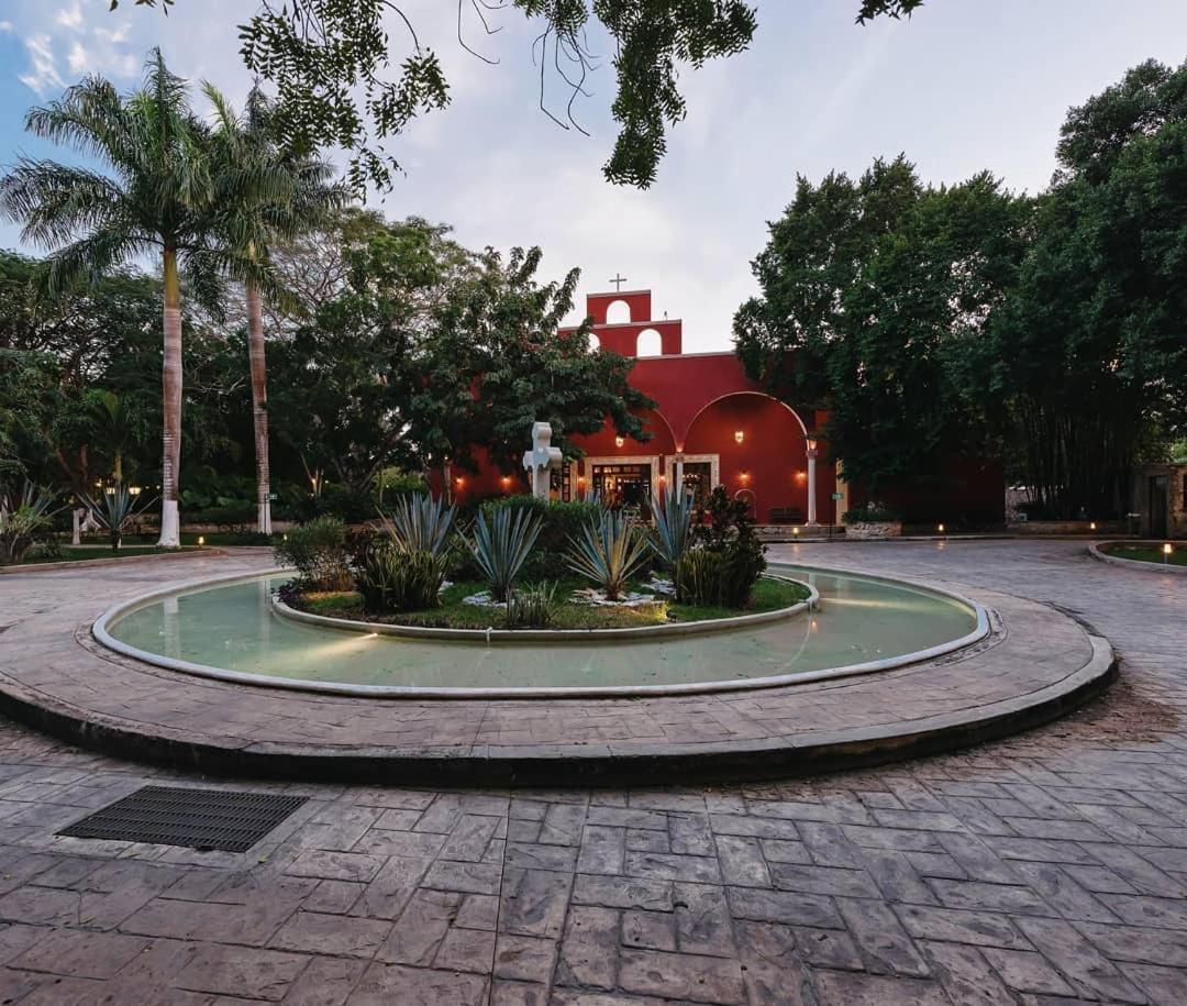 Hacienda Santa Cruz Merida Bagian luar foto