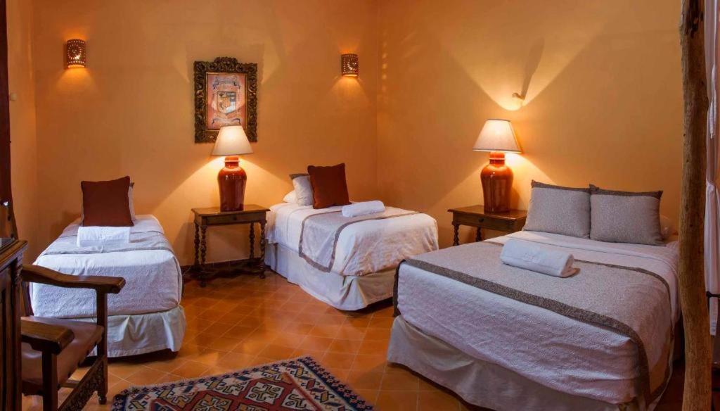 Hacienda Santa Cruz Merida Bagian luar foto