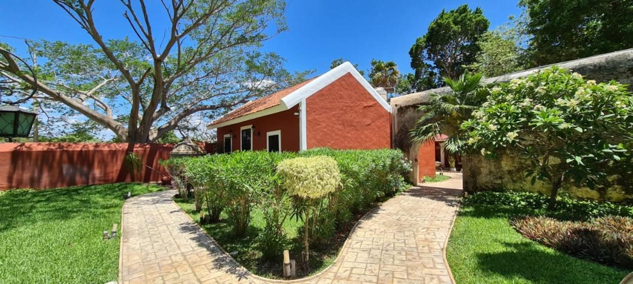Hacienda Santa Cruz Merida Bagian luar foto
