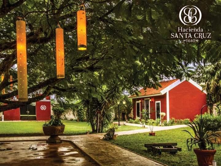 Hacienda Santa Cruz Merida Bagian luar foto