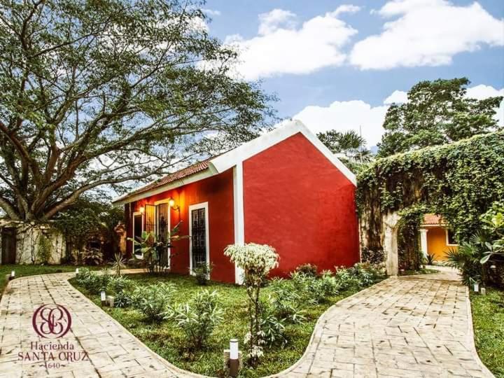 Hacienda Santa Cruz Merida Bagian luar foto